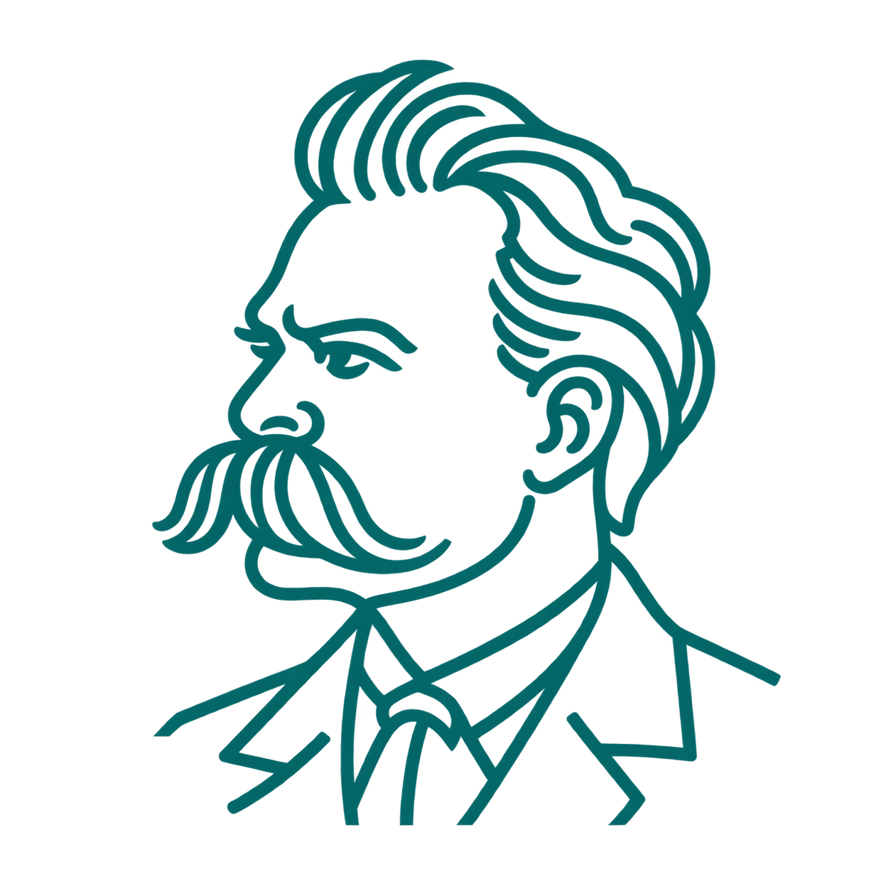 Illustration of a lit window — the emblem of Nietzsche's Window